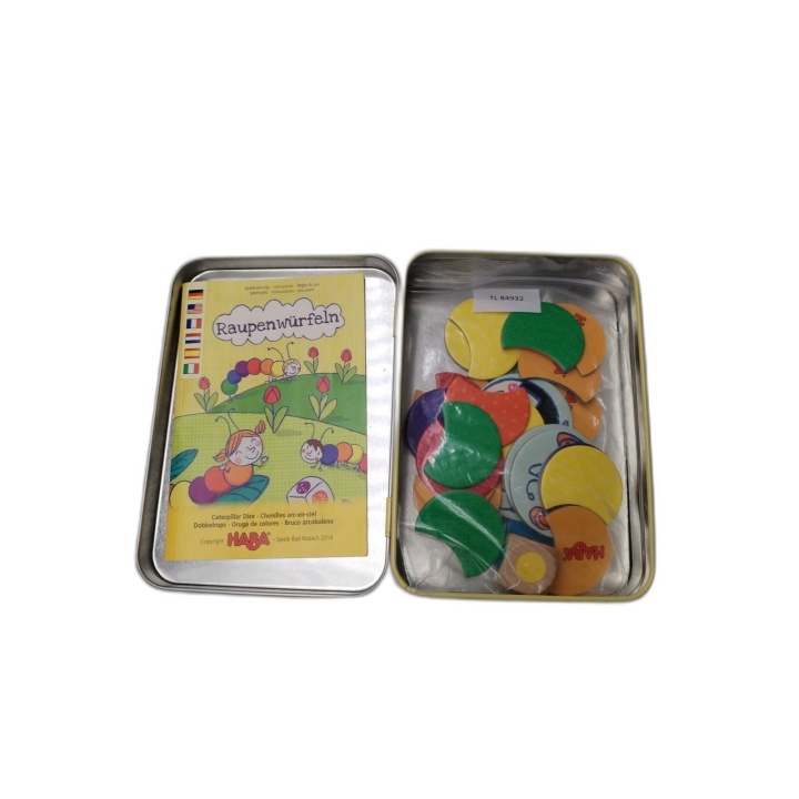 Chenilles Arc-en-Ciel HABA - Jeu Société Enfant 2-4 Joueurs - Dès 2 an