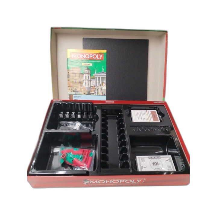 Monopoly Lietuva Lituanie - Hasbro - Jeu de Société Famille 2-6 Joueur