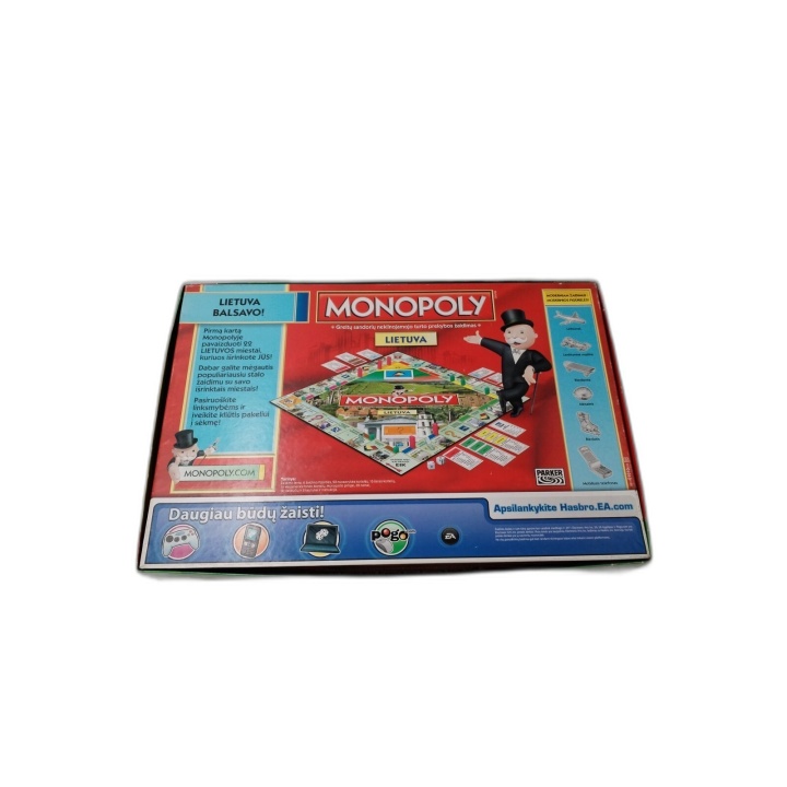 Monopoly Lietuva Lituanie - Hasbro - Jeu de Société Famille 2-6 Joueur