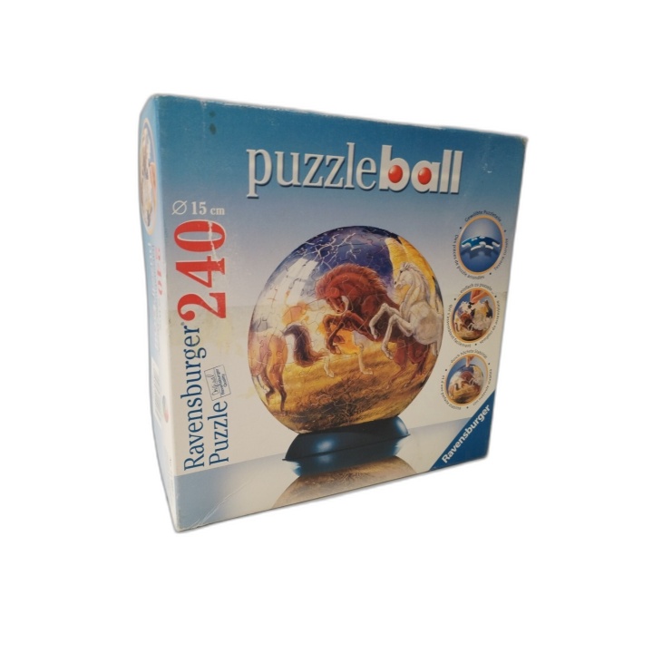 Puzzleball Chevaux Ravensburger 240 pièces - Puzzle 3D Sphérique 15cm