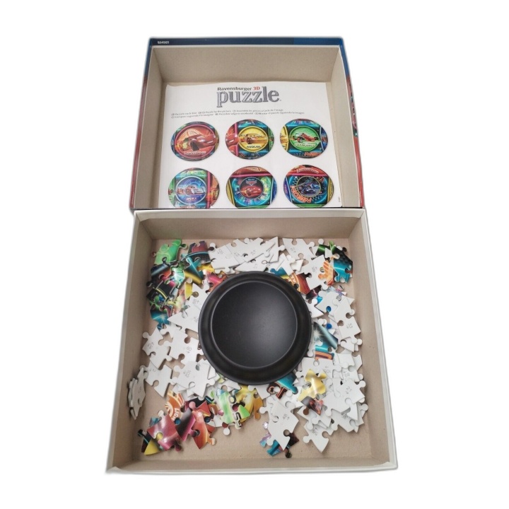 Puzzle 3D Ball Disney Cars Lightning McQueen - Ravensburger - 108 pièc