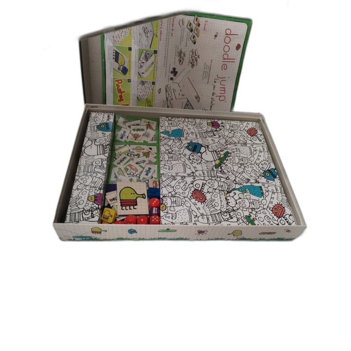 Doodle Jump - Ravensburger - Jeu de Plateau 3D 2-4 Joueurs - Dès 7 ans