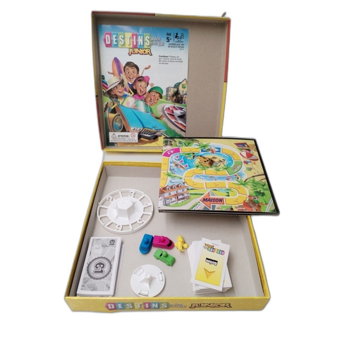 Destins Junior Le Jeu de la Vie - Hasbro Gaming - Jeu Famille 2-4 Joue