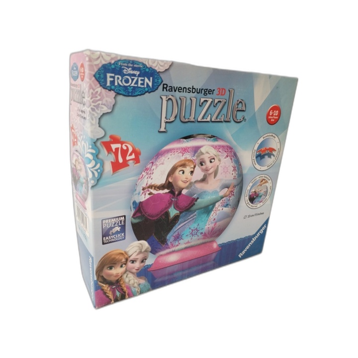Puzzle 3D Ball Disney La Reine des Neiges - Ravensburger - 72 pièces -
