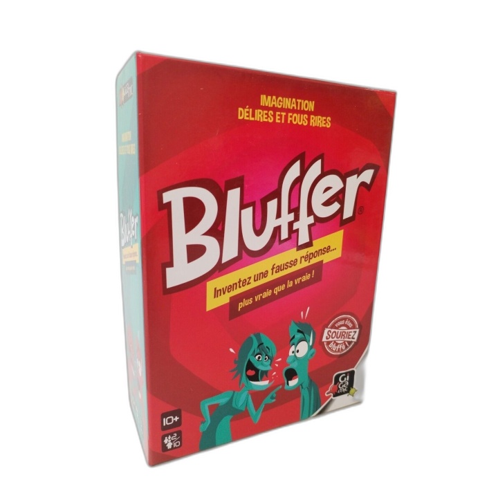 Bluffer - Gigamic - Jeu de Bluff & Imagination 2-10 Joueurs - 10 ans -