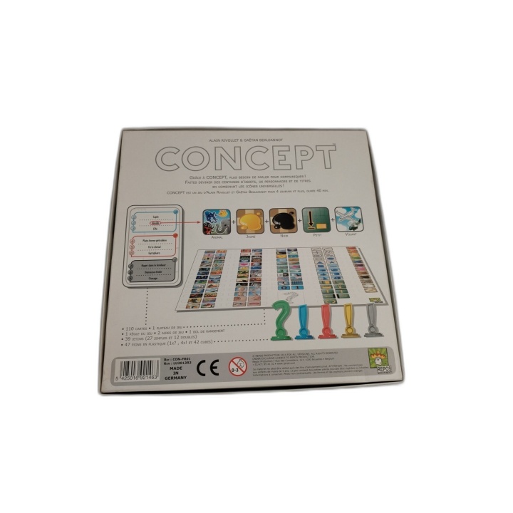 Concept - Repos Production - Jeu de société communication 4-12 joueurs