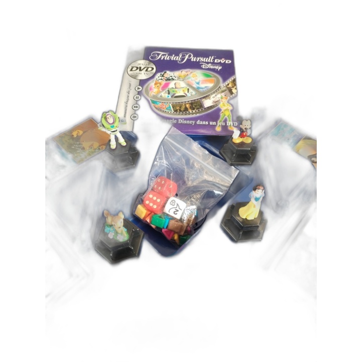 Trivial Pursuit DVD Édition Disney Parker - Quiz Famille 2-6 Joueurs -