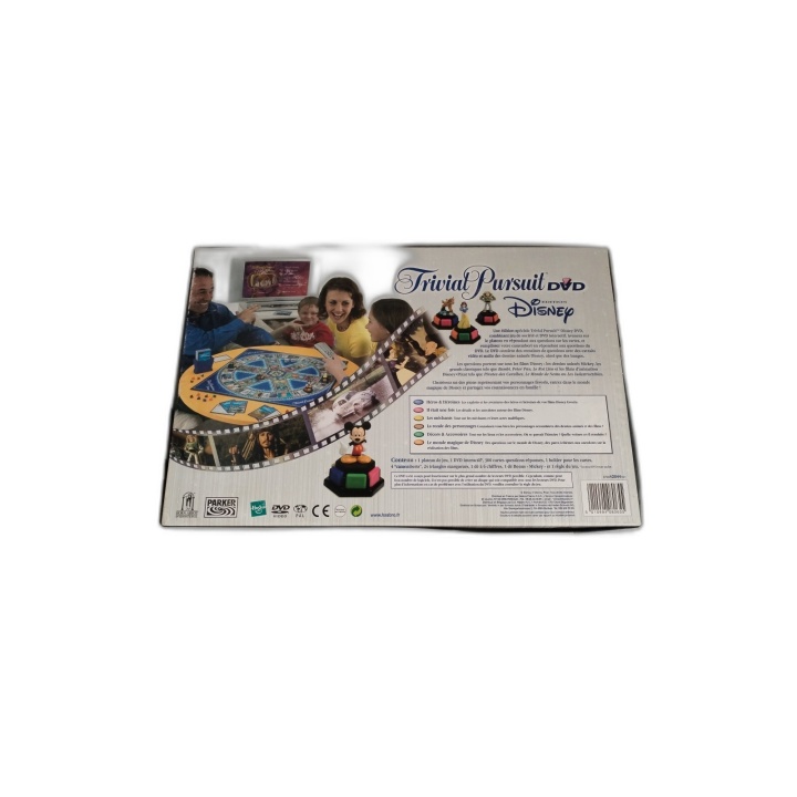 Trivial Pursuit DVD Édition Disney Parker - Quiz Famille 2-6 Joueurs -