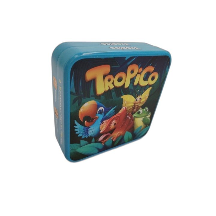 Tropico - Jeu de cartes famille animaux jungle 2-6 joueurs - 7 ans+ -