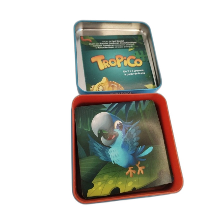 Tropico - Jeu de cartes famille animaux jungle 2-6 joueurs - 7 ans+ -