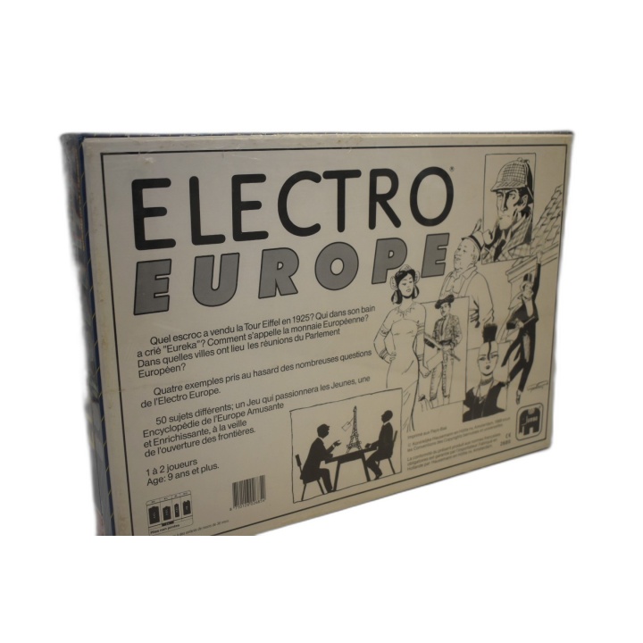 Electro Europe - Jumbo - Jeu Quiz Culture Europe 1-2 Joueurs - 9 ans -