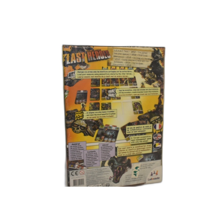 Last Heroes - Ludonaute - Jeu Coopération Gestion de Main 2-5 Joueurs