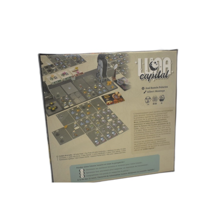 Luna Capital - Devir - Jeu de Stratégie Construction 2-4 Joueurs - 12