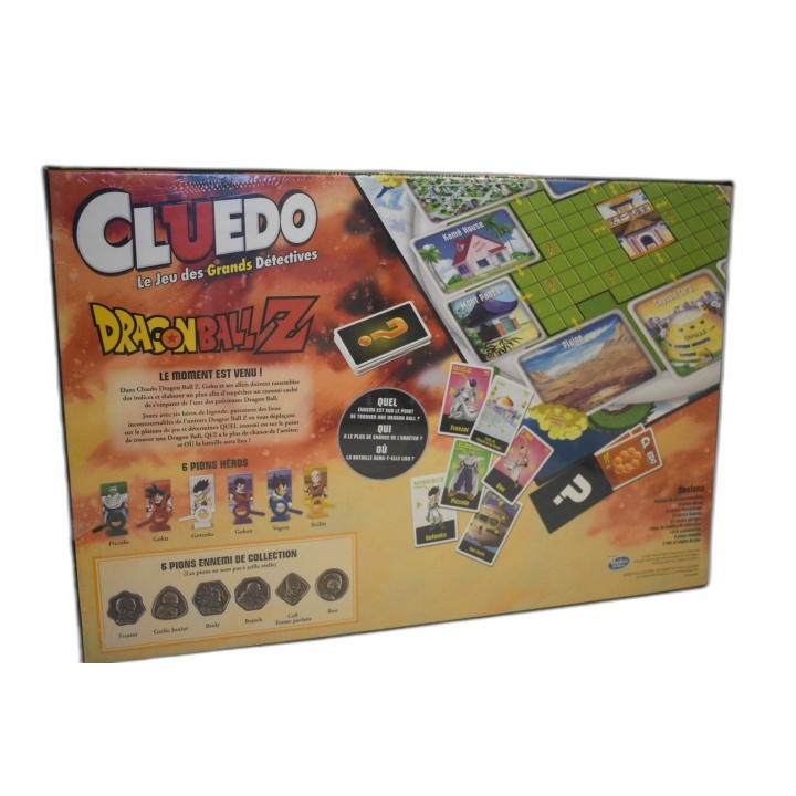 Cluedo Dragon Ball Z - Hasbro - Jeu Enquête 2-6 Joueurs - 8 ans+ - Neu