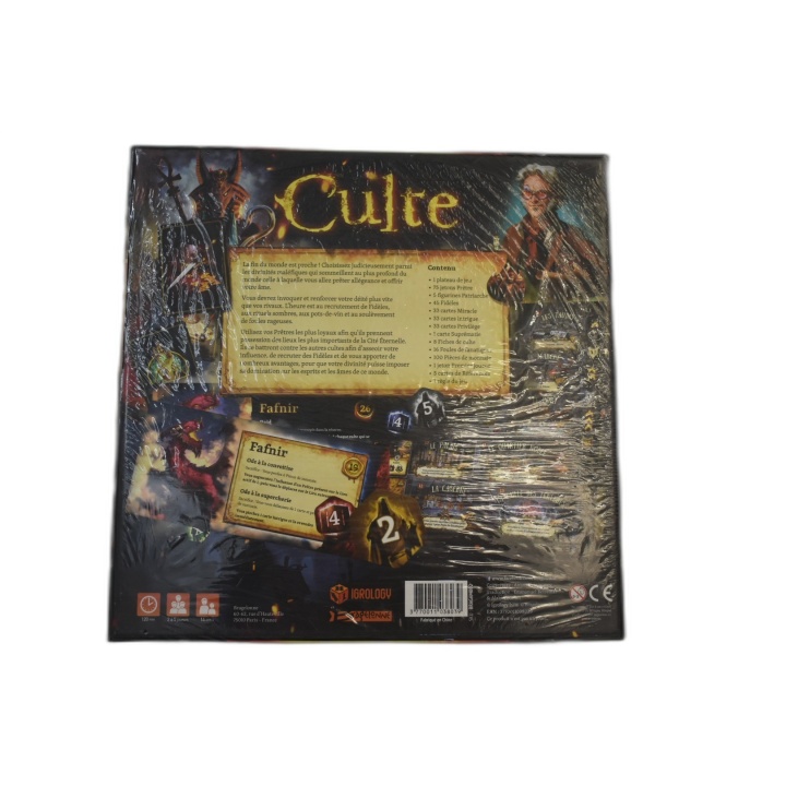 Culte - Igrology/Bragelonne - Jeu de Stratégie 2-5 Joueurs - 14 ans -