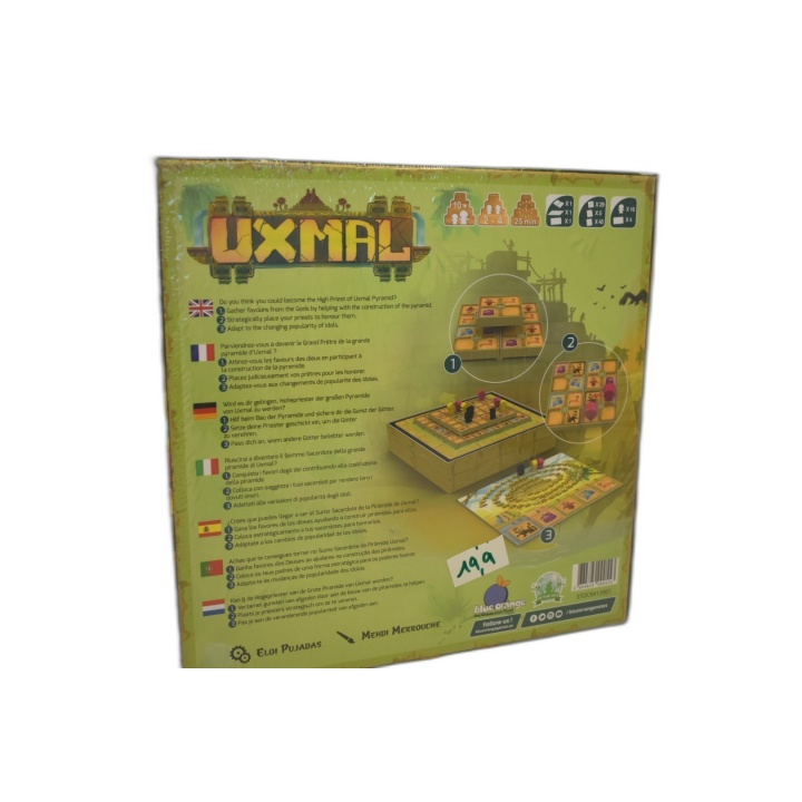 Uxmal - Blue Orange - Jeu de Stratégie 2-4 Joueurs - 10 ans - Neuf Sce