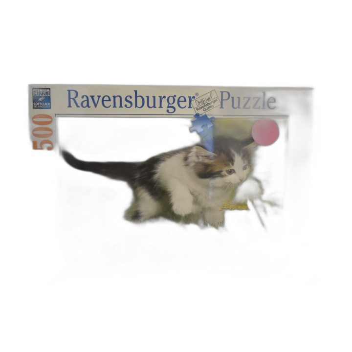 Puzzle Chaton dans les Fleurs - Ravensburger - 500 pièces - Softclick