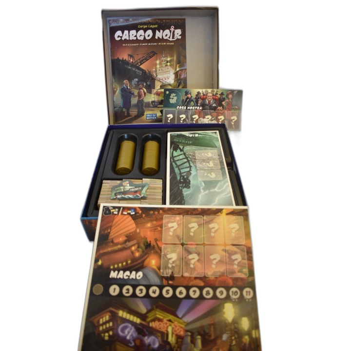 Cargo Noir - Days of Wonder - Serge Laget - Jeu Enchères Stratégie 2-5