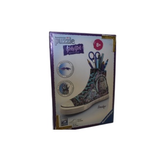 Ravensburger Puzzle 3D Sneaker Girly Girl Edition - Pot à Crayons - 8