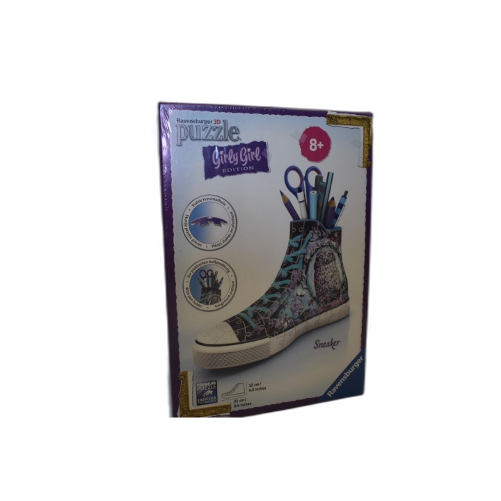 Ravensburger Puzzle 3D Sneaker Girly Girl Edition - Pot à Crayons - 8