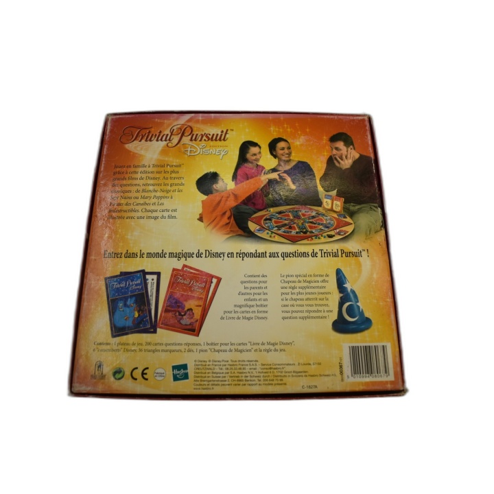 Trivial Pursuit Édition Disney - Hasbro - Quiz Famille Disney Pixar -