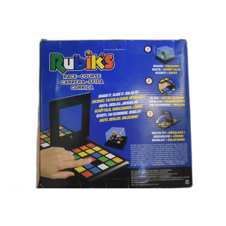 Rubik's Race Course Spin Master - Jeu Rapidité 2 Joueurs - 7 ans - Neu
