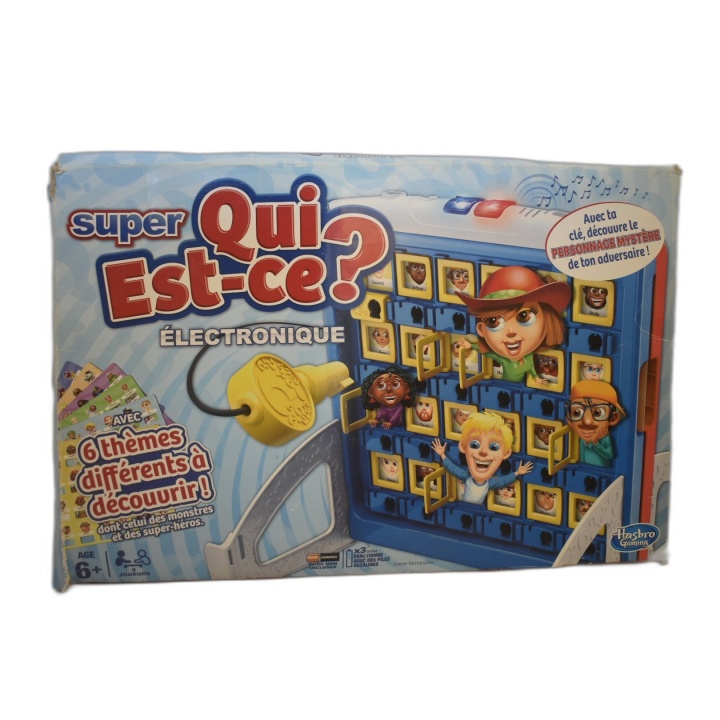 Super Qui Est-ce ? Électronique Hasbro Gaming - Jeu Devinettes 2 Joueu