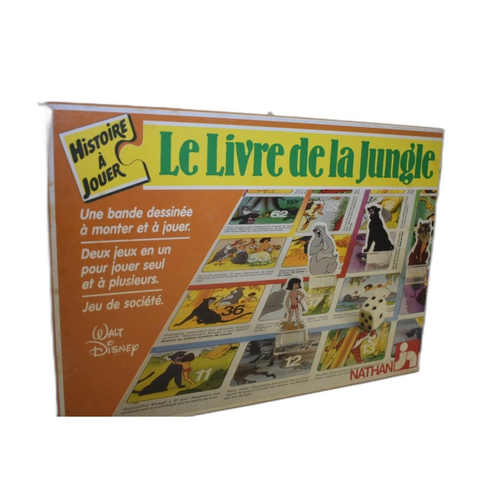 Mistou Le Livre de la Jungle - Jeu de société vintage Disney - Occasio