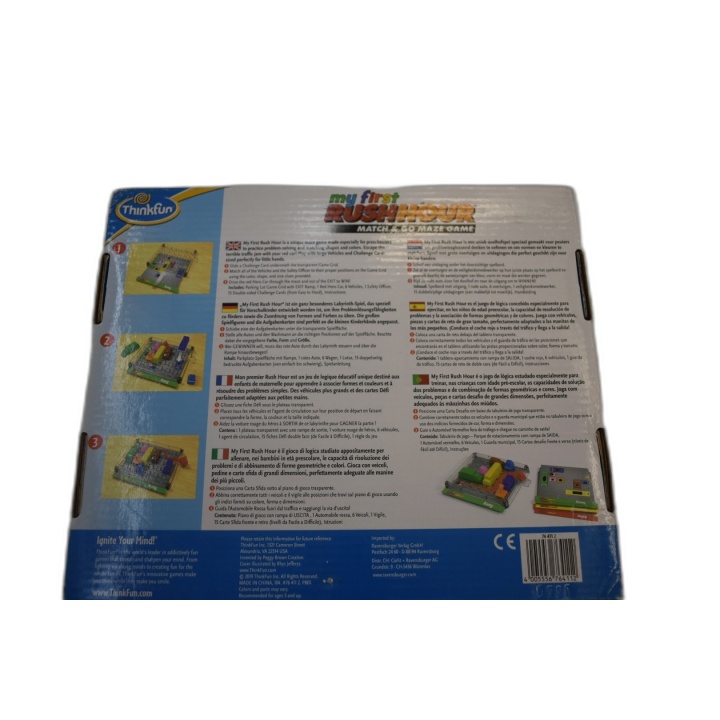 My First Rush Hour - ThinkFun - Jeu Réflexion Labyrinthe Enfant - 3 an