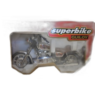 Guiloy Superbike Moto Métal 1:6 - Maquette Die-Cast Vintage - Occasion
