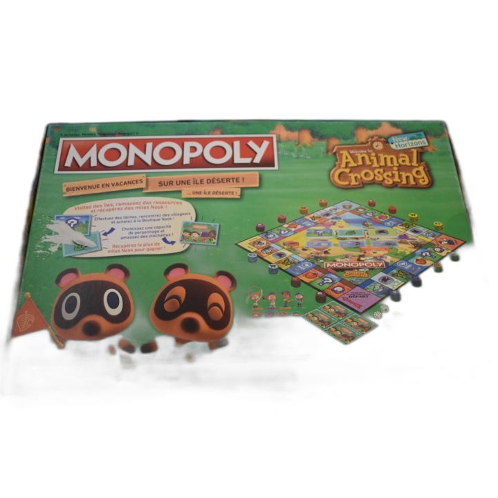 Monopoly Animal Crossing New Horizons - Hasbro - Jeu Famille 2-4 Joueu