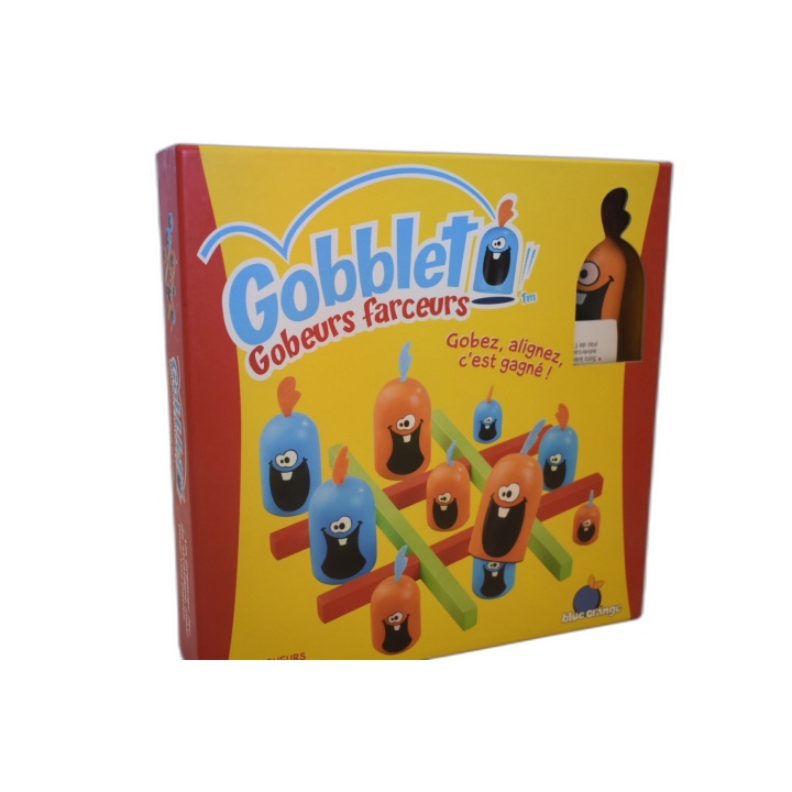 Gobblet Gobeurs Farceurs - Blue Orange - Jeu Stratégie 2 Joueurs - 5 a