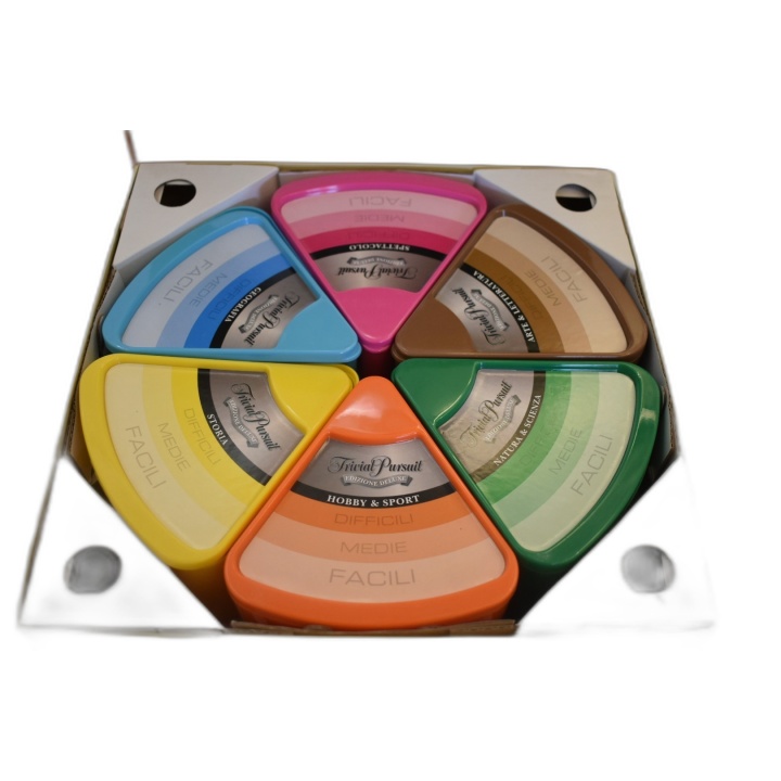 Trivial Pursuit Edizione Deluxe - Jeu Quiz Culture Générale - 2 à 6 Jo