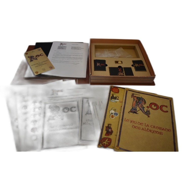 R.OC - Jeu de Société Médiéval Stratégie - Édition Collector Boîte Boi