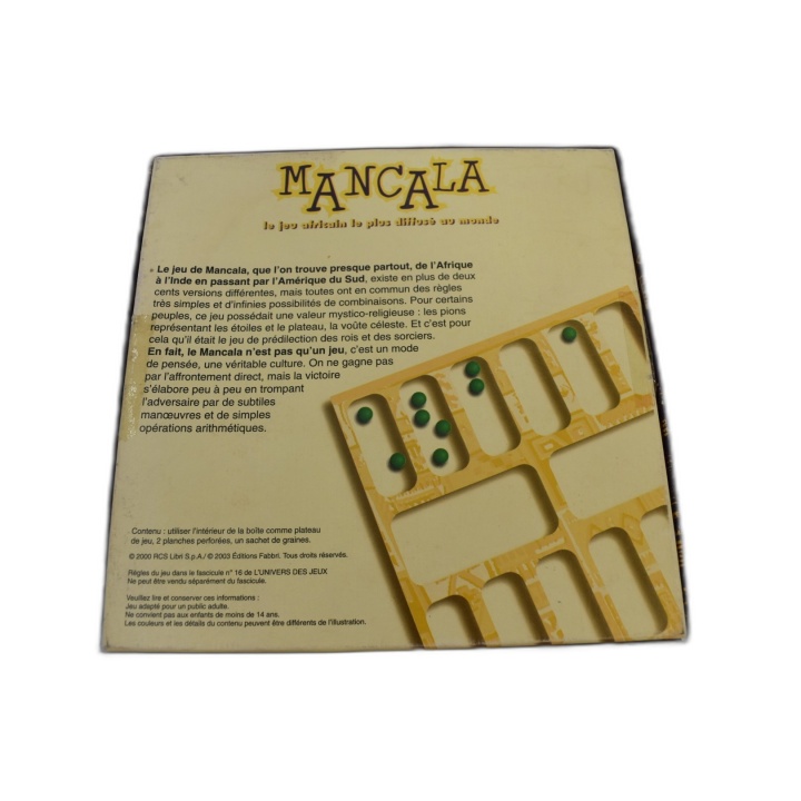 Mancala - L'Univers des Jeux - Jeu Stratégie Africain 2 Joueurs - 7 an