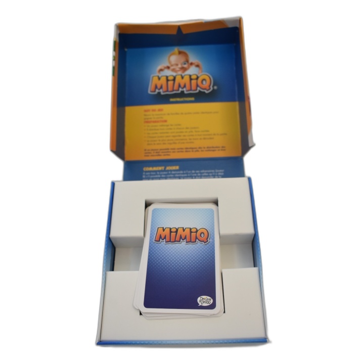 MiMiQ - Drôles de Jeux - Jeu de Cartes Famille Enfants - 2+ Joueurs -