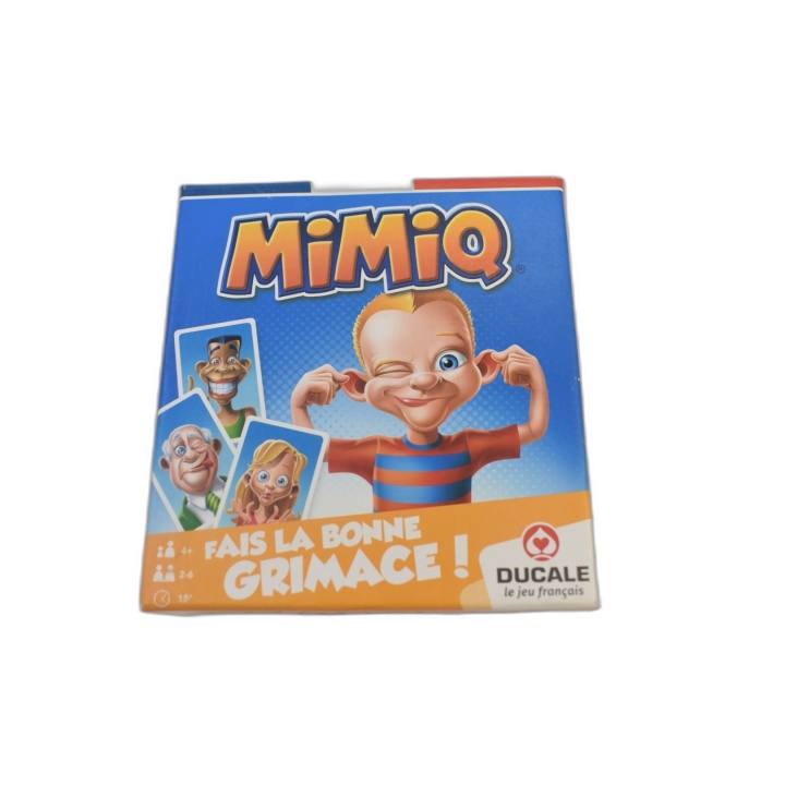 MiMiQ - Drôles de Jeux - Jeu de Cartes Famille Enfants - 2+ Joueurs -