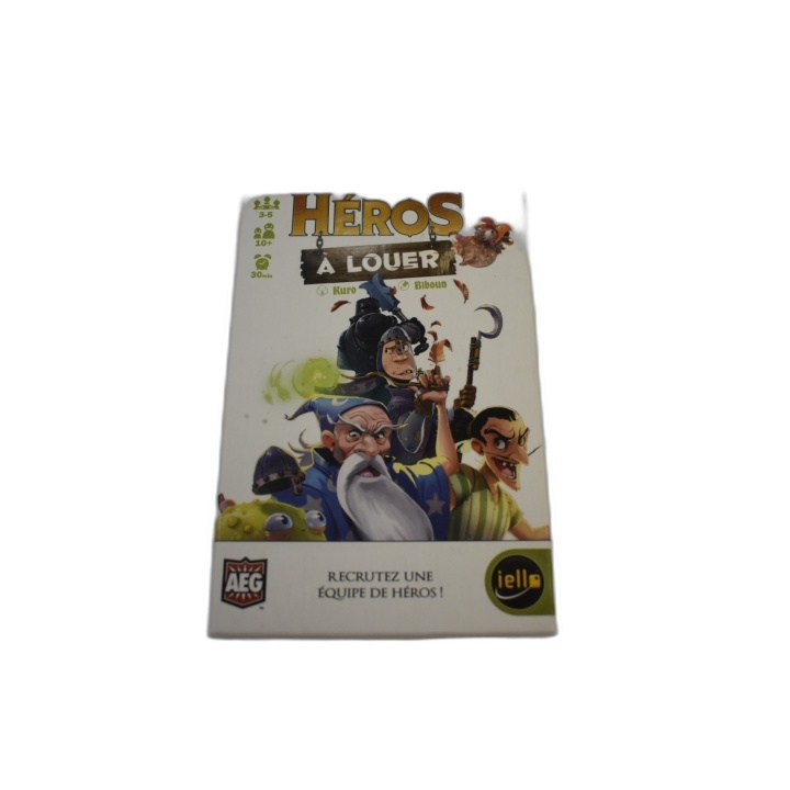 Héros à Louer - IELLO/AEG - Jeu de Cartes Stratégie 3-5 Joueurs - 10 a