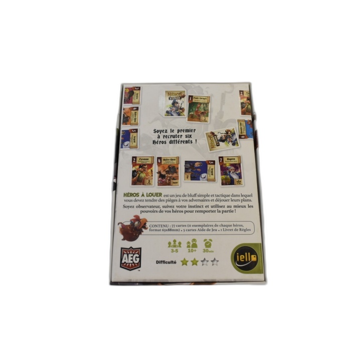 Héros à Louer - IELLO/AEG - Jeu de Cartes Stratégie 3-5 Joueurs - 10 a