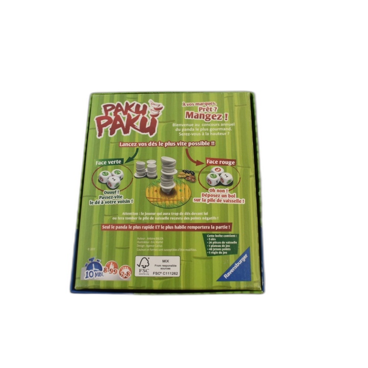 Paku Paku - Ravensburger - Jeu de dés famille 2-8 joueurs - 8 ans - Oc