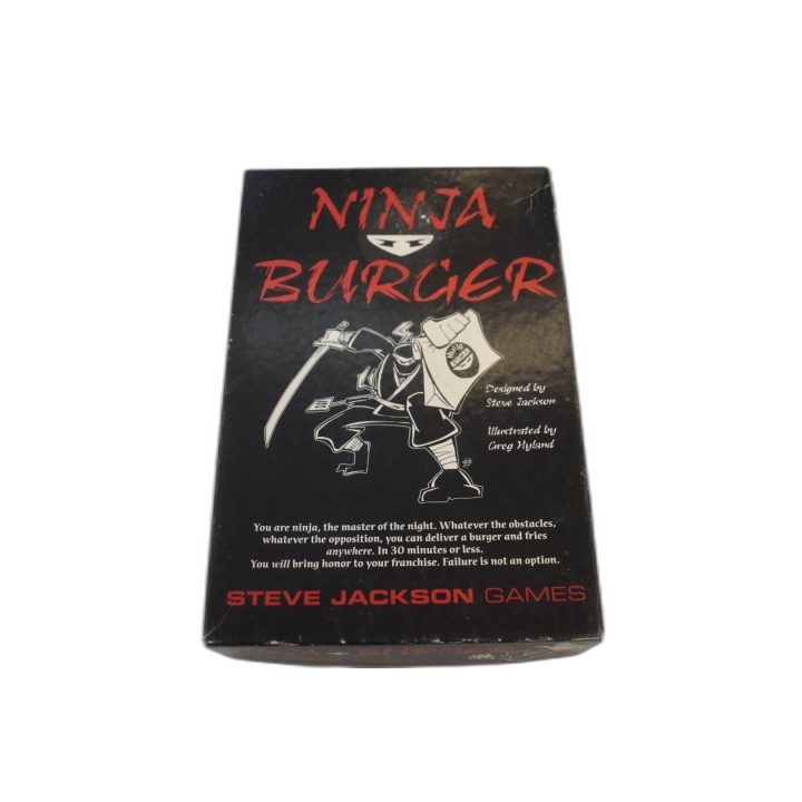 Ninja Burger - Steve Jackson Games - Jeu de Cartes Humour 3-6 Joueurs