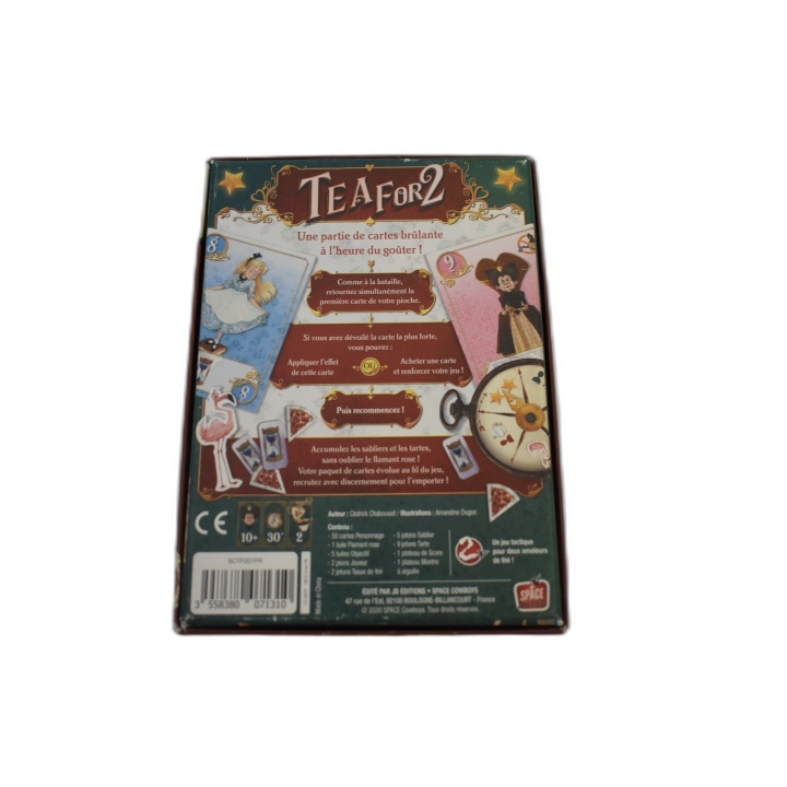 Tea for 2 - Cedrick Chaboussit - Jeu de Cartes 2 Joueurs - 8 ans+ - Oc