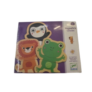 Djeco Magnetic's Coucou - 24 Magnets Animaux - Jouet Magnétique Enfant