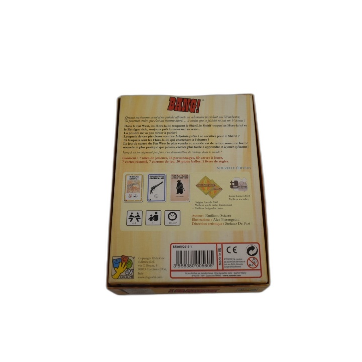 Bang! - DV Giochi - Jeu de Cartes Western 4-7 Joueurs - Dès 10 ans - O