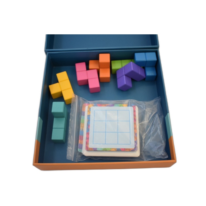 Cubissimo Djeco - Jeu de Patience Puzzle 3D - 1 Joueur - 7 ans+ - Occa