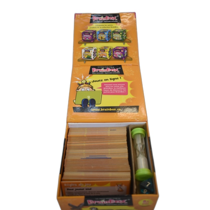 BrainBox Animaux - Green Board Game - Jeu Mémoire 1+ Joueurs - 8 ans -