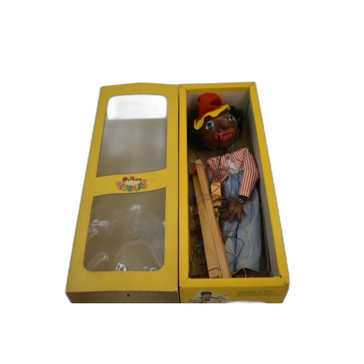 Pelham Puppets - Marionnette à Fils Vintage - Personnage Clown - Boîte