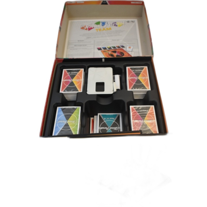 Trivial Pursuit Team Hasbro - Jeu de Questions en Équipe - 2 Équipes -