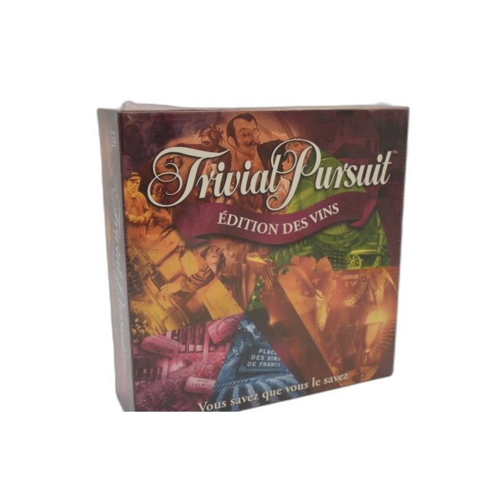 Trivial Pursuit Édition des Vins - Jeu Quiz Œnologie 2-6 Joueurs - Neu