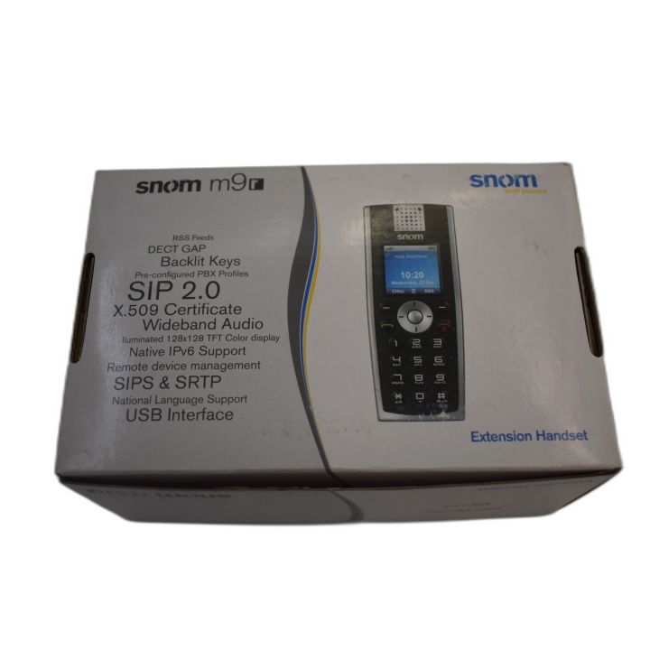 Snom M9R Extension Handset DECT VoIP - Combiné Supplémentaire Neuf en